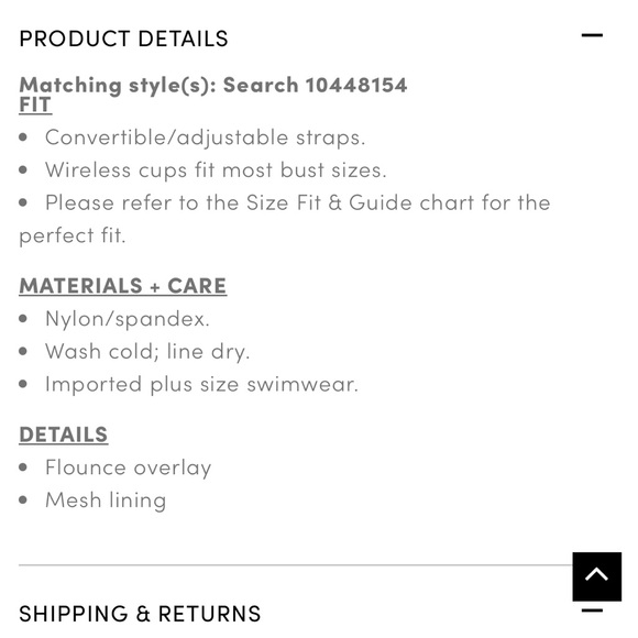 Torrid wireless straight flounce bikini top - Picture 9 of 9